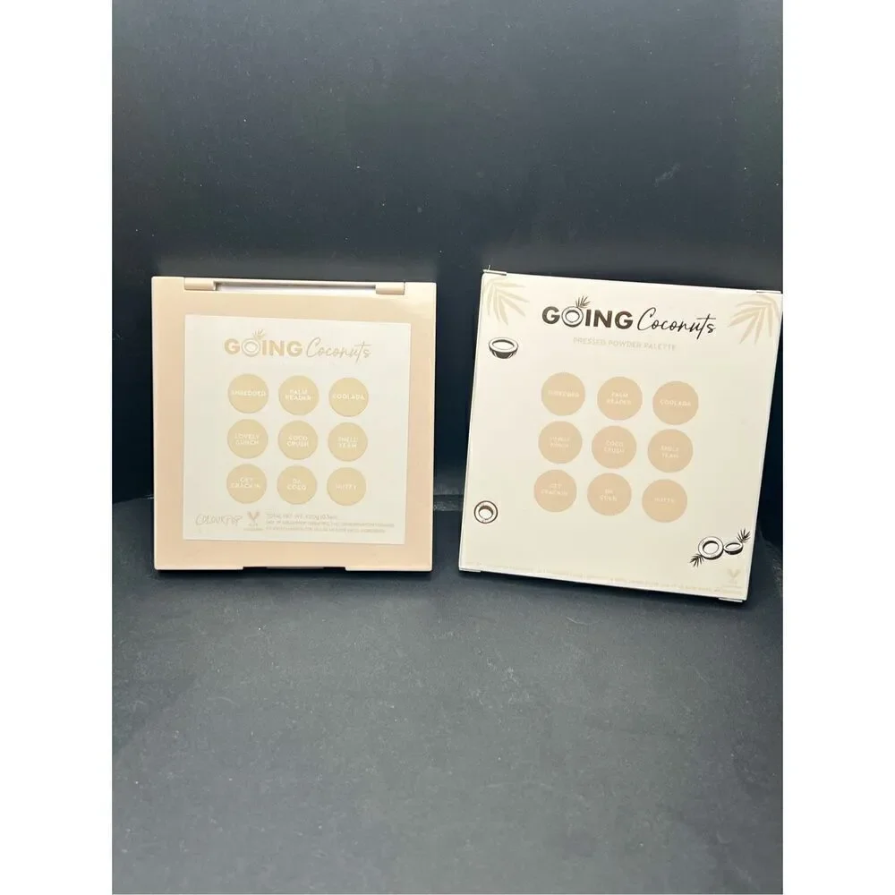 NIB! Colourpop Going Coconuts Neutral 9 Pan Eyeshadow Palette
